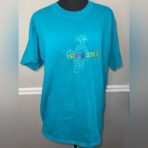 Vintage Disneyland Tigger Winnie The Pooh T‎ Shirt sz L Made USA Embroidered